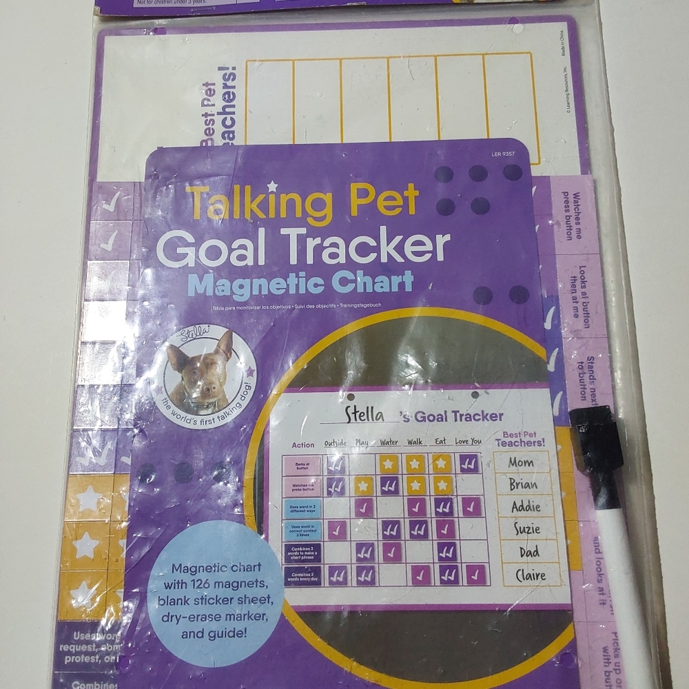 Talking training pet goal tracker (111)